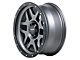 Pro Comp Wheels Phaser Matte Graphite with Black Lip 6-Lug Wheel; 17x9; -6mm Offset (10-24 4Runner)