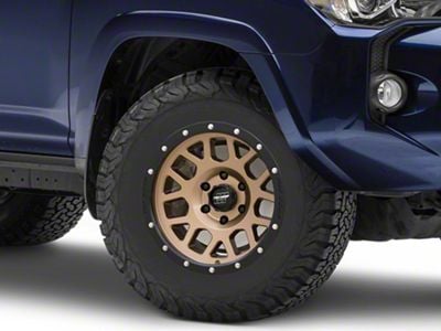 Pro Comp Wheels Vertigo Matte Bronze with Black Lip 6-Lug Wheel; 17x9; -6mm Offset (10-24 4Runner)