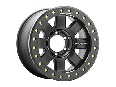 Pro Comp Wheels Trilogy Race Satin Black 6-Lug Wheel; 17x9; -6mm Offset (05-15 Tacoma)