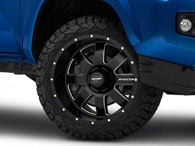 Pro Comp Wheels Trilogy Satin Black 6-Lug Wheel; 20x10; -18mm Offset (16-23 Tacoma)