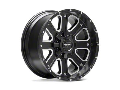 Pro Comp Wheels Axis Satin Black Milled 6-Lug Wheel; 17x9; -6mm Offset (22-24 Bronco Raptor)