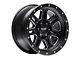 Pro Comp Wheels 62 Series Apex Satin Black Milled 6-Lug Wheel; 17x9; -6mm Offset (2024 Tacoma)