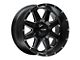Pro Comp Wheels 63 Series Recon Satin Black Milled 6-Lug Wheel; 17x9; -6mm Offset (2024 Tacoma)