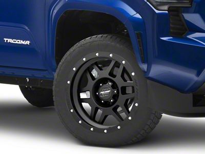 Pro Comp Wheels Phaser Satin Black 6-Lug Wheel; 20x9; -12mm Offset (2024 Tacoma)