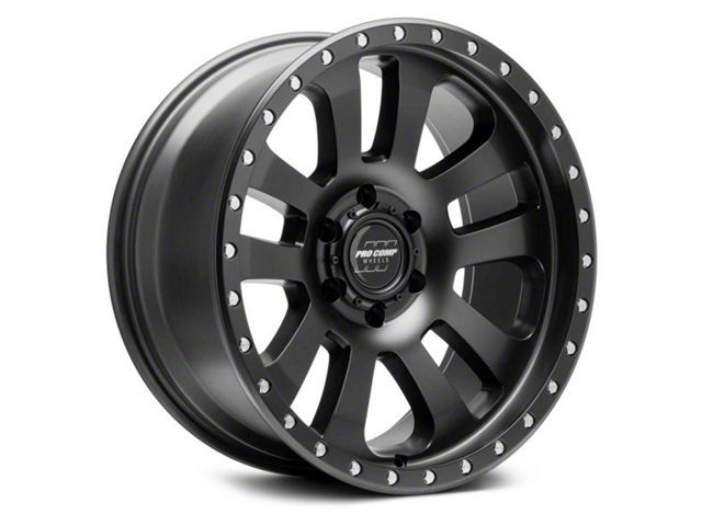 Pro Comp Wheels Prodigy Matte Black 6-Lug Wheel; 20x9; -6mm Offset (2024 Tacoma)