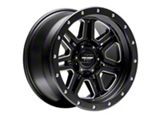 Pro Comp Wheels 62 Series Apex Satin Black Milled 6-Lug Wheel; 17x9; -6mm Offset (10-24 4Runner)