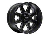 Pro Comp Wheels 63 Series Recon Satin Black Milled 6-Lug Wheel; 17x9; -6mm Offset (10-24 4Runner)