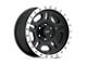 Pro Comp Wheels La PAZ Satin Black Machined 6-Lug Wheel; 16x8; 0mm Offset (10-24 4Runner)