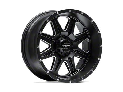 Pro Comp Wheels Recon Satin Black Milled 6-Lug Wheel; 20x10; -18mm Offset (03-09 4Runner)