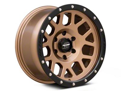 Pro Comp Wheels Vertigo Matte Bronze with Black Lip 6-Lug Wheel; 17x9; -6mm Offset (03-09 4Runner)