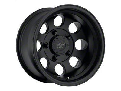 Pro Comp Wheels Vintage Flat Black 6-Lug Wheel; 17x9; -6mm Offset (03-09 4Runner)