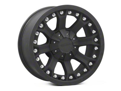 Pro Comp Wheels 33 Series Grid Matte Black 6-Lug Wheel; 18x9; 0mm Offset (22-24 Bronco Raptor)