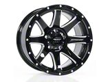 Pro Comp Wheels Patriot Gloss Black Milled 6-Lug Wheel; 20x9; 0mm Offset (22-24 Bronco Raptor)