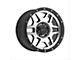 Pro Comp Wheels Phaser Machined 6-Lug Wheel; 17x9; -6mm Offset (21-24 Bronco, Excluding Raptor)