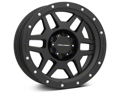 Pro Comp Wheels Phaser Satin Black 6-Lug Wheel; 18x9; 12mm Offset (22-24 Bronco Raptor)