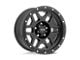 Pro Comp Wheels Phaser Satin Black 6-Lug Wheel; 18x9; 12mm Offset (22-24 Bronco Raptor)