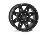 Pro Comp Wheels Torq Flat Black 6-Lug Wheel; 17x9; -6mm Offset (22-24 Bronco Raptor)