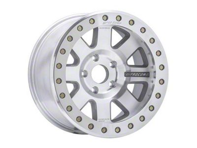 Pro Comp Wheels Trilogy Race Machined 6-Lug Wheel; 17x9; -30mm Offset (21-24 Bronco, Excluding Raptor)