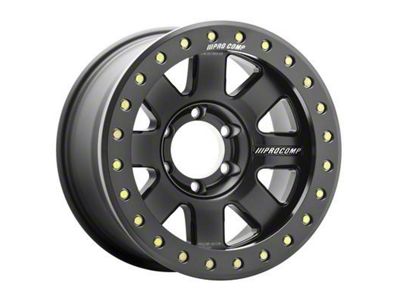 Pro Comp Wheels Trilogy Race Satin Black 6-Lug Wheel; 17x9; -30mm Offset (21-24 Bronco, Excluding Raptor)