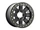 Pro Comp Wheels Trilogy Race Satin Black 6-Lug Wheel; 17x9; -30mm Offset (21-24 Bronco, Excluding Raptor)