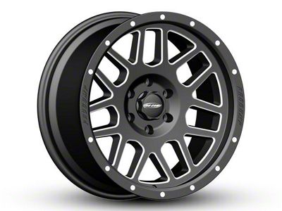 Pro Comp Wheels Vertigo Satin Black Milled 6-Lug Wheel; 20x9; 6mm Offset (22-24 Bronco Raptor)