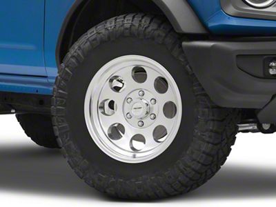 Pro Comp Wheels Vintage Polished 6-Lug Wheel; 17x9; -6mm Offset (21-24 Bronco, Excluding Raptor)