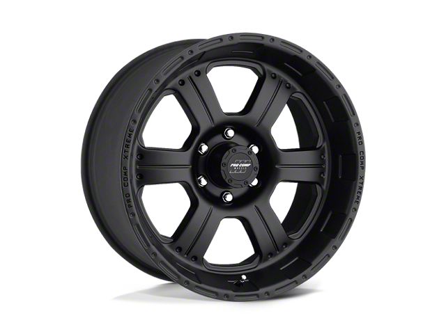 Pro Comp Wheels Kore Flat Black 6-Lug Wheel; 16x8; -12mm Offset (22-24 Frontier)