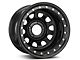 Pro Comp Wheels Steel Series 252 Street Lock Gloss Black Wheel; 15x10 (84-01 Jeep Cherokee XJ)