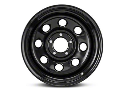 Pro Comp Wheels Steel Series 97 Rock Crawler Gloss Black Wheel; 15x10 (84-01 Jeep Cherokee XJ)