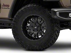 Pro Comp Wheels 01 Series Satin Black Wheel; 17x9 (20-24 Jeep Gladiator JT)