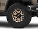 Pro Comp Wheels Phaser Matte Bronze with Black Lip Wheel; 17x9 (20-24 Jeep Gladiator JT)
