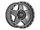 Pro Comp Wheels Predator Matte Graphite Wheel; 17x8.5; 0mm Offset (20-25 Jeep Gladiator JT)