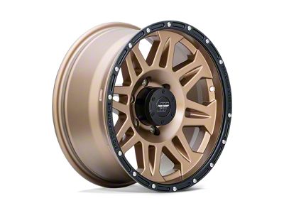 Pro Comp Wheels Torq Matte Bronze with Black Lip Wheel; 17x9; -6mm Offset (20-24 Jeep Gladiator JT)