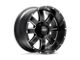 Pro Comp Wheels Trilogy Satin Black Milled Wheel; 20x10 (20-24 Jeep Gladiator JT)