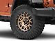 Pro Comp Wheels Vertigo Matte Bronze with Black Lip Wheel; 17x9 (20-24 Jeep Gladiator JT)