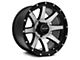 Pro Comp Wheels Patriot Gloss Black Machined Wheel; 17x9; -6mm Offset (05-10 Jeep Grand Cherokee WK, Excluding SRT8)