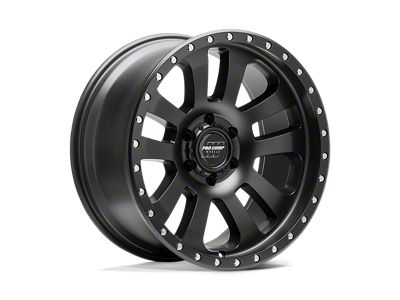 Pro Comp Wheels Prodigy Matte Black Wheel; 17x9; -6mm Offset (99-04 Jeep Grand Cherokee WJ)