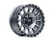 Pro Comp Wheels Rockwell Matte Graphite with Black Lip Wheel; 17x8.5; 0mm Offset (99-04 Jeep Grand Cherokee WJ)