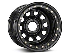 Pro Comp Wheels Steel Series 252 Street Lock Gloss Black Wheel; 15x10; -44mm Offset (93-98 Jeep Grand Cherokee ZJ)