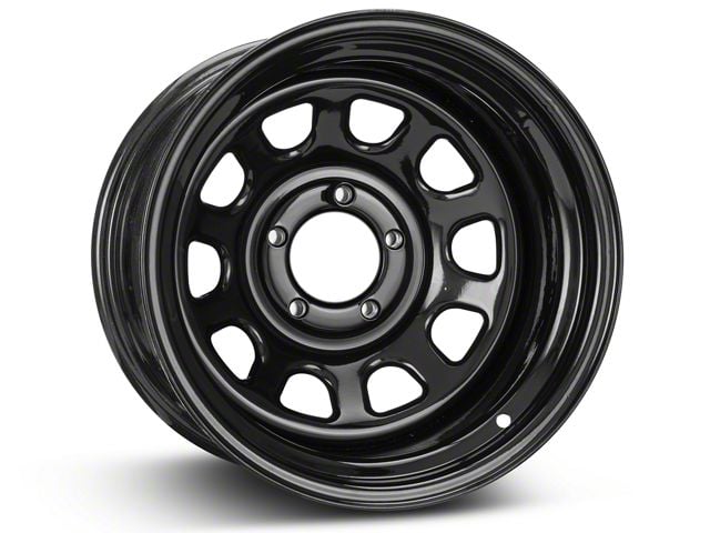 Pro Comp Wheels Steel Series 51 District Gloss Black Wheel; 15x10 (93-98 Jeep Grand Cherokee ZJ)