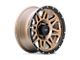 Pro Comp Wheels Torq Matte Bronze with Black Lip Wheel; 17x9; -6mm Offset (99-04 Jeep Grand Cherokee WJ)