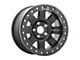 Pro Comp Wheels Trilogy Race Satin Black Wheel; 17x9; -30mm Offset (05-10 Jeep Grand Cherokee WK, Excluding SRT8)