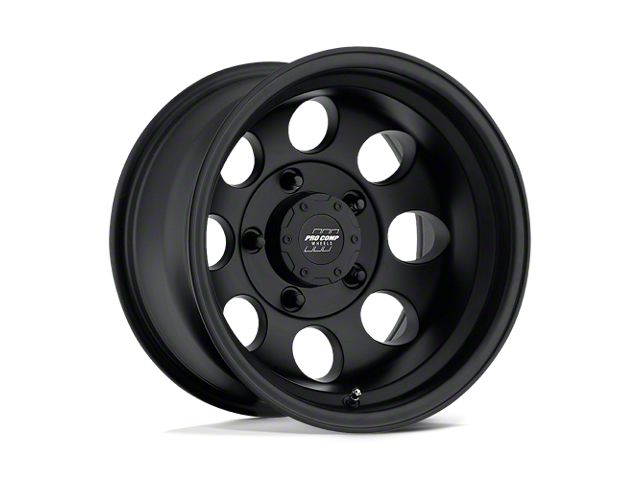 Pro Comp Wheels Vintage Flat Black Wheel; 16x8 (93-98 Jeep Grand Cherokee ZJ)