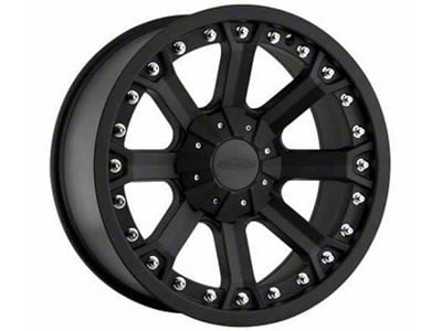 Pro Comp Wheels 33 Series Grid Matte Black Wheel; 18x9; 0mm Offset (99-04 Jeep Grand Cherokee WJ)