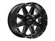 Pro Comp Wheels 63 Series Recon Satin Black Milled Wheel; 17x9; -6mm Offset (99-04 Jeep Grand Cherokee WJ)