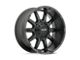 Pro Comp Wheels Gauge Satin Black Wheel; 20x9; -12mm Offset (99-04 Jeep Grand Cherokee WJ)