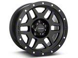 Pro Comp Wheels Phaser Satin Black Wheel; 17x9; -6mm Offset (99-04 Jeep Grand Cherokee WJ)