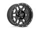 Pro Comp Wheels Phaser Satin Black Wheel; 18x9 (99-04 Jeep Grand Cherokee WJ)