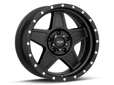 Pro Comp Wheels Predator Satin Black Wheel; 18x9; 0mm Offset (99-04 Jeep Grand Cherokee WJ)