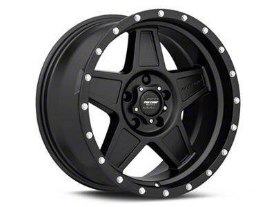 Pro Comp Wheels Predator Satin Black Wheel; 18x9; 0mm Offset (05-10 Jeep Grand Cherokee WK)